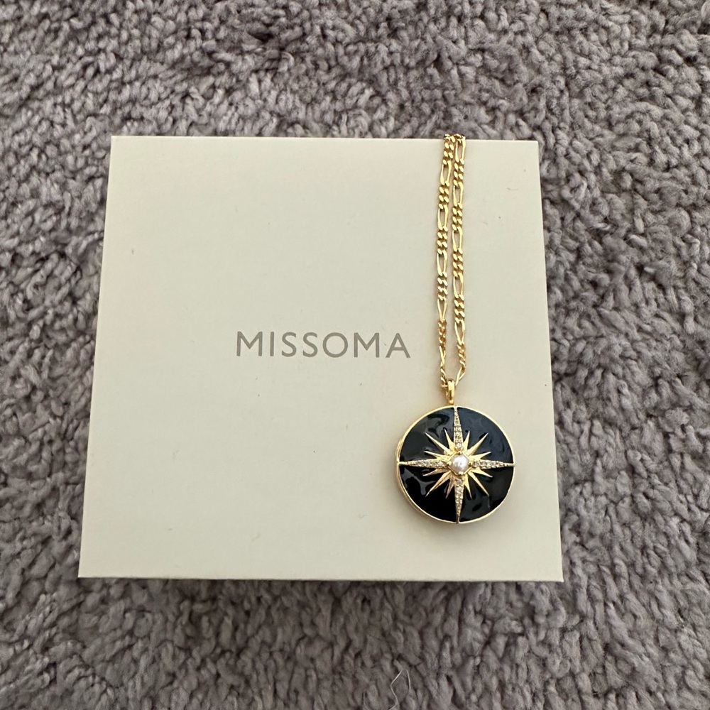 Missoma Harris Reed Rising Star Locket Necklace - Brand New! Sold out online!